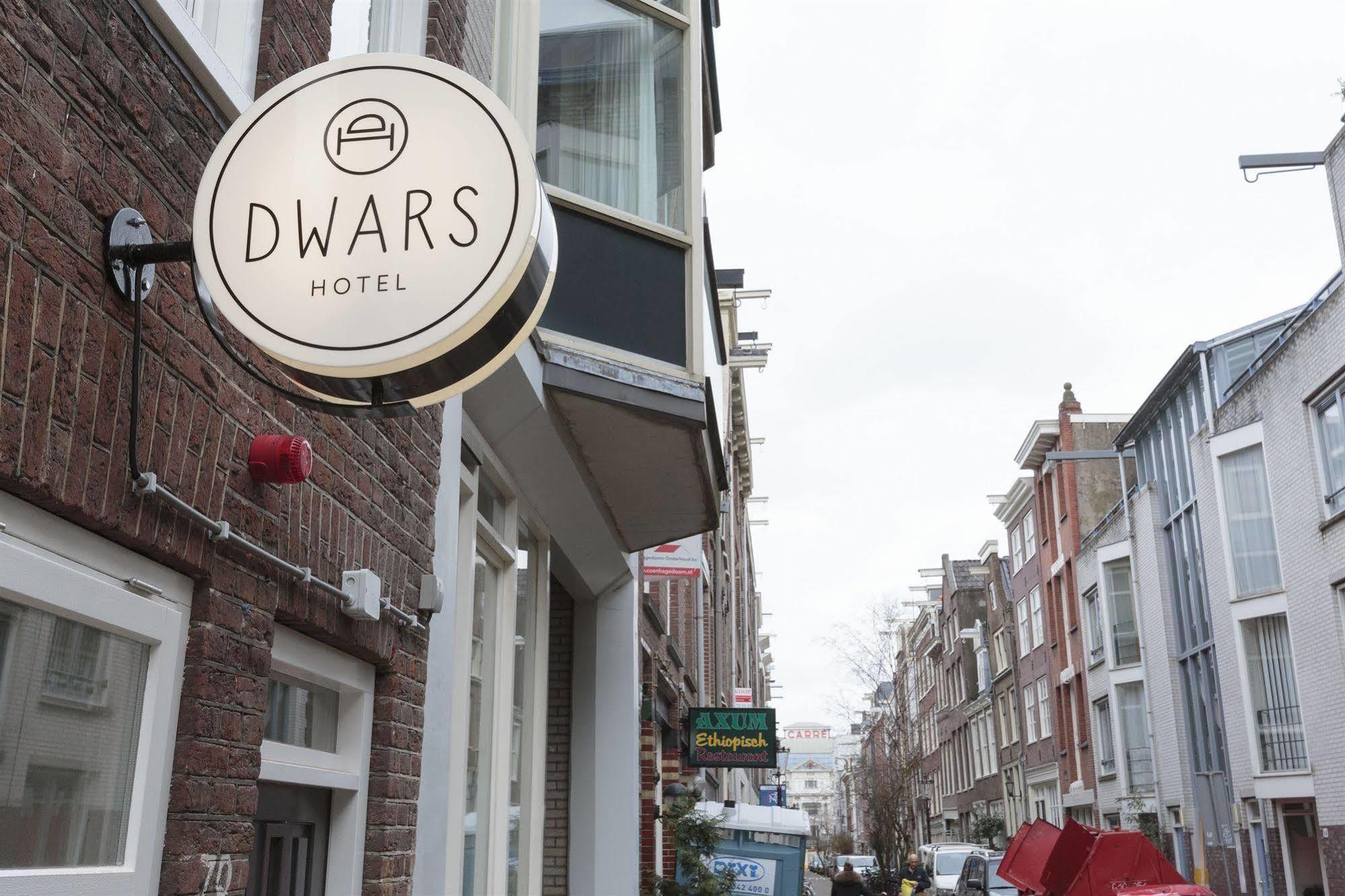 Hotel Dwars Amsterdam Exterior foto